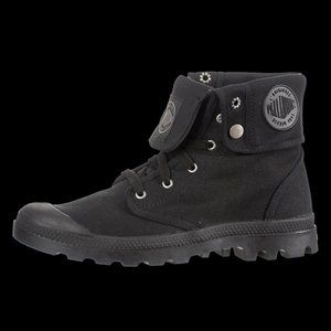 PALLADIUM MEN'S BLACK COMBAT BAGGY LACE UP HIGH TOP BOOTS SIZE 9 -  02353060
